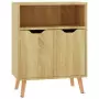 Credenza Rovere Sonoma 60x30x72 cm in Truciolato