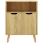 Credenza Rovere Sonoma 60x30x72 cm in Truciolato