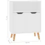 Credenza Bianca 60x30x72 cm in Truciolato