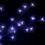 Albero di Natale 1200 LED Blu Ciliegio in Fiore 400 cm