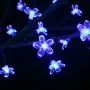 Albero di Natale 1200 LED Blu Ciliegio in Fiore 400 cm