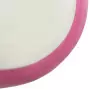 Tappetino Ginnastica Gonfiabile con Pompa 60x100x20 cm PVC Rosa