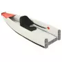 Kayak Gonfiabile Rosso 424x81x31 cm in Poliestere