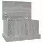 Contenitore Grigio Sonoma 50x30x28 cm Legno Multistrato