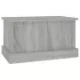 Contenitore Grigio Sonoma 50x30x28 cm Legno Multistrato