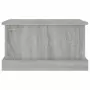 Contenitore Grigio Sonoma 50x30x28 cm Legno Multistrato