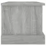 Contenitore Grigio Sonoma 50x30x28 cm Legno Multistrato