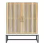 Credenza Bianca 60x30x75 cm in Legno Multistrato