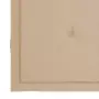 Cuscini per Sedie da Giardino 4 pz Beige 40x40x3 cm