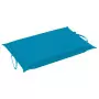 Cuscino per Lettino Prendisole Blu 186x58x3 cm