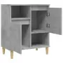 Credenza Grigio Cemento 60x35x70 cm in Legno Multistrato