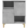 Credenza Grigio Cemento 60x35x70 cm in Legno Multistrato