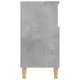 Credenza Grigio Cemento 60x35x70 cm in Legno Multistrato