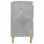 Mobile Lavabo Grigio Cemento 80x33x60 cm in Legno Multistrato