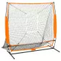 Rete da Allenamento Multisport Baseball Nera 174x76x158,5 cm