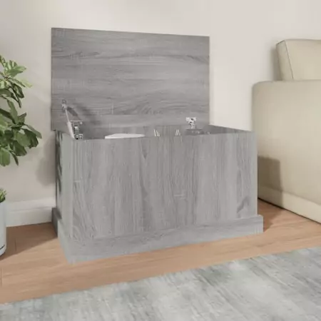 Contenitore Grigio Sonoma 70x40x38 cm Legno Multistrato