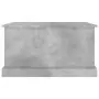 Contenitore Grigio Cemento 70x40x38 cm in Legno Multistrato