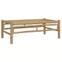 Tavolino da Giardino 100x55x33 cm in Bambù
