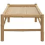 Tavolino da Giardino 100x55x33 cm in Bambù