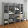 Libreria Grigio Cemento 40x35x180 cm in Truciolato