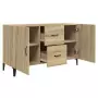 Credenza Rovere Sonoma 100x36x60 cm in Legno Multistrato