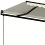 Tenda da Sole Retrattile Automatica 400x350 cm Crema