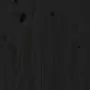 Panca da Giardino Nera 159,5x48x91,5 cm Legno Massello di Pino