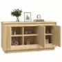 Credenza Rovere Sonoma 102x35x55 cm in Legno Multistrato