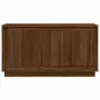 Credenza Rovere Marrone 102x35x55 cm in Legno Multistrato