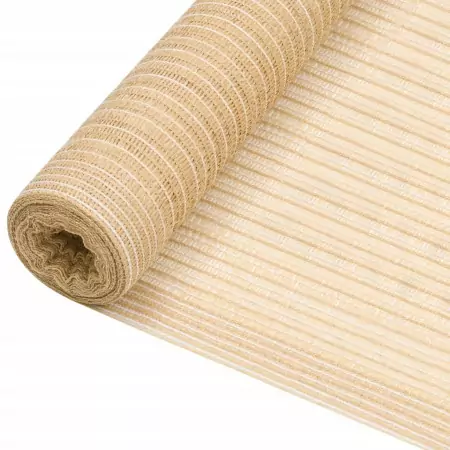 Rete per Privacy Beige 1x25 m in HDPE 150 g/m²