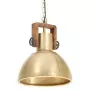 Lampada a Sospensione Industriale 25 W Ottone Rotonda 30 cm E27