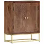 Credenza 60x30x75 cm in Legno Massello di Mango