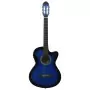 Set Chitarra Western 12 pz con Equalizzatore e 6 Corde Blu