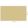 Tappeto da Tenda 400x700 cm Beige