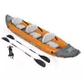 Bestway Set Kayak Gonfiabile per Tre Persone Hydro-Force Rapid x3