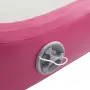 Tappetino Ginnastica Gonfiabile con Pompa 600x100x20cm PVC Rosa