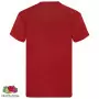 Fruit of the Loom Magliette Originali 5 pz Rosse XXL in Cotone