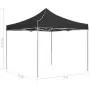 Gazebo Professionale Pieghevole Alluminio 2x2 m Antracite