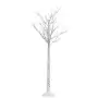 Albero Natale 140 LED 1,5m Salice Bianco Caldo Interno Esterno