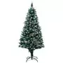 Set Albero Natale Artificiale con LED Palline e Pigne 240 cm