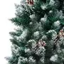 Set Albero Natale Artificiale con LED Palline e Pigne 240 cm