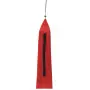 Lettini Campeggio 2pz 180x60x19cm Tessuto Oxford Acciaio Rosso