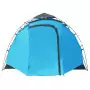 Tenda da Campeggio Pop Up per 3 Persone Blu