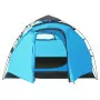 Tenda da Campeggio Pop Up per 3 Persone Blu