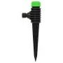 Irrigatori Rotanti 6 pz Verdi e Neri 3x6x19,5 cm ABS e PP