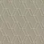 DUTCH WALLCOVERINGS Carta da Parati Design Esagonale Grigio