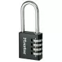 Master Lock Lucchetto a Combinazione Alluminio Nero 40 mm 7640EURDBLH