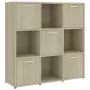 Libreria Rovere Sonoma 90x30x90 cm in Truciolato