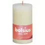 Bolsius Candele Rustiche a Colonna Shine 4 pz 130x68 mm Perla Delicato