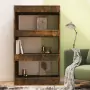 Libreria/Divisorio Rovere Fumo 60x30x103 cm in Truciolato